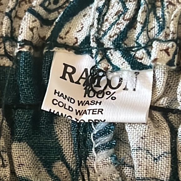 Elephant Harem flowy Pants  Small - Picture 5 of 5